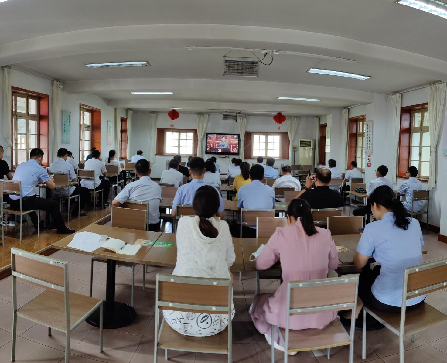 曲阜市三孔文化旅游服務有限責任公司黨支部  學習習近平總書記在慶祝中國共產黨  成立100周年大會上的重要講話